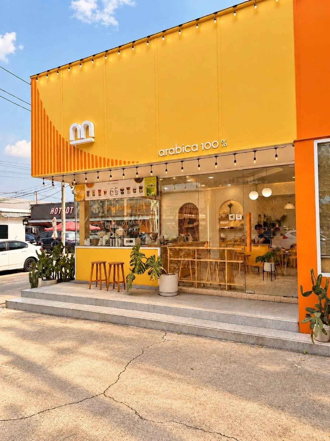 ร้านกาแฟ / คาเฟ่ ย่านพระราม 2 พื้นที่ 64 ตร.ม. พร้อมอุปกรณ์ · ภาพย่อ 1